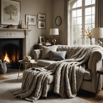 Искусство выбора идеального текстиля: как плед кашемир 140x180 и плед мягкий преобразят ваш дом